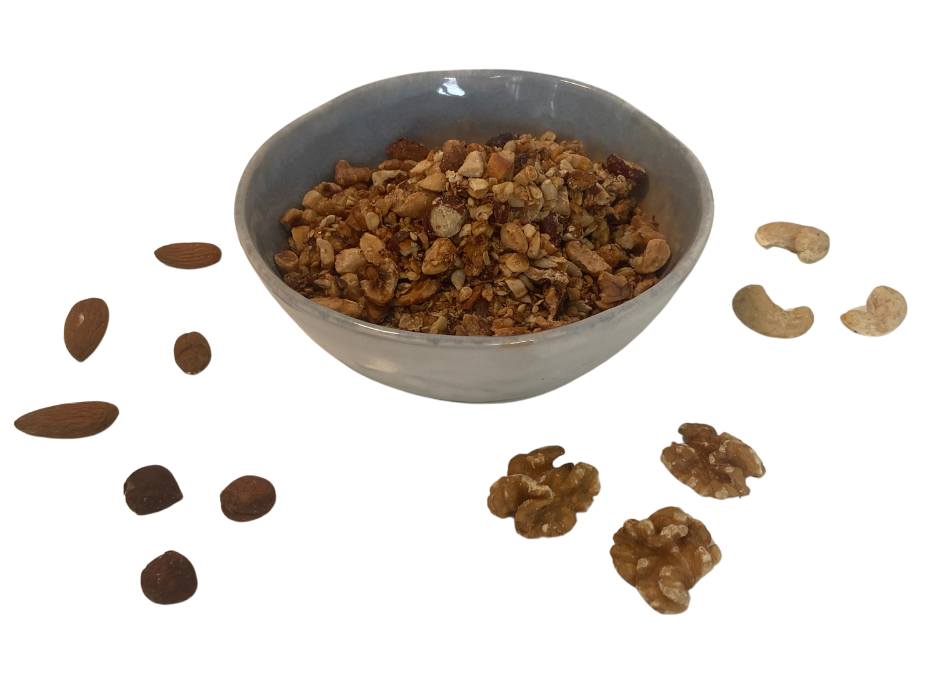 Granola in einem Schälchen